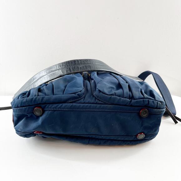 MZ Wallace Paige Mini Crossbody Bag Blue Dawn Bedford - Picture 3 of 10